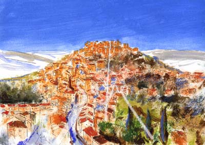 Cordes sur Ciel- Huile